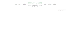 Desktop Screenshot of loveingreen.com